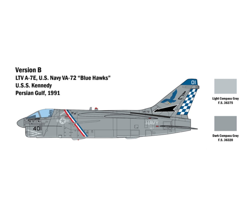 Italeri 1:48 A-7E Corsair II