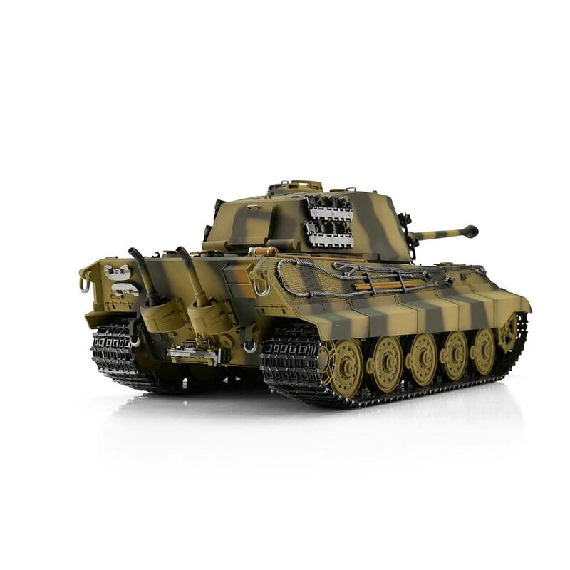 Torro 1:16 RC Panzer Königstiger tarn IR Rauch