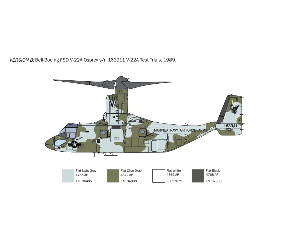 Italeri 1:72 V-22 OSPREY Tilt Rotor
