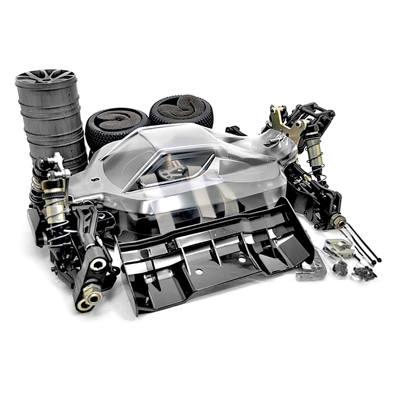 Hobao Hyper VS2 Elektro Buggy 1:8 80% ARR Roller (klare Karosserie Hobao Hyper VS2 Elektro Buggy 1:8 80% ARR Roller (klare Karosserie