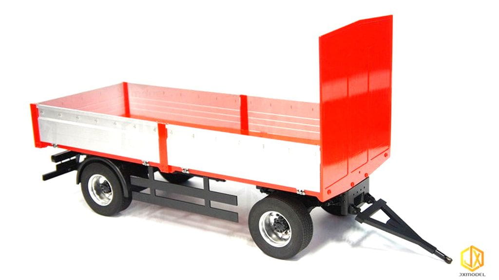 JXModel 1_14 Anhaenger 2-Achs mit Pritsche - RC-Zubehoer