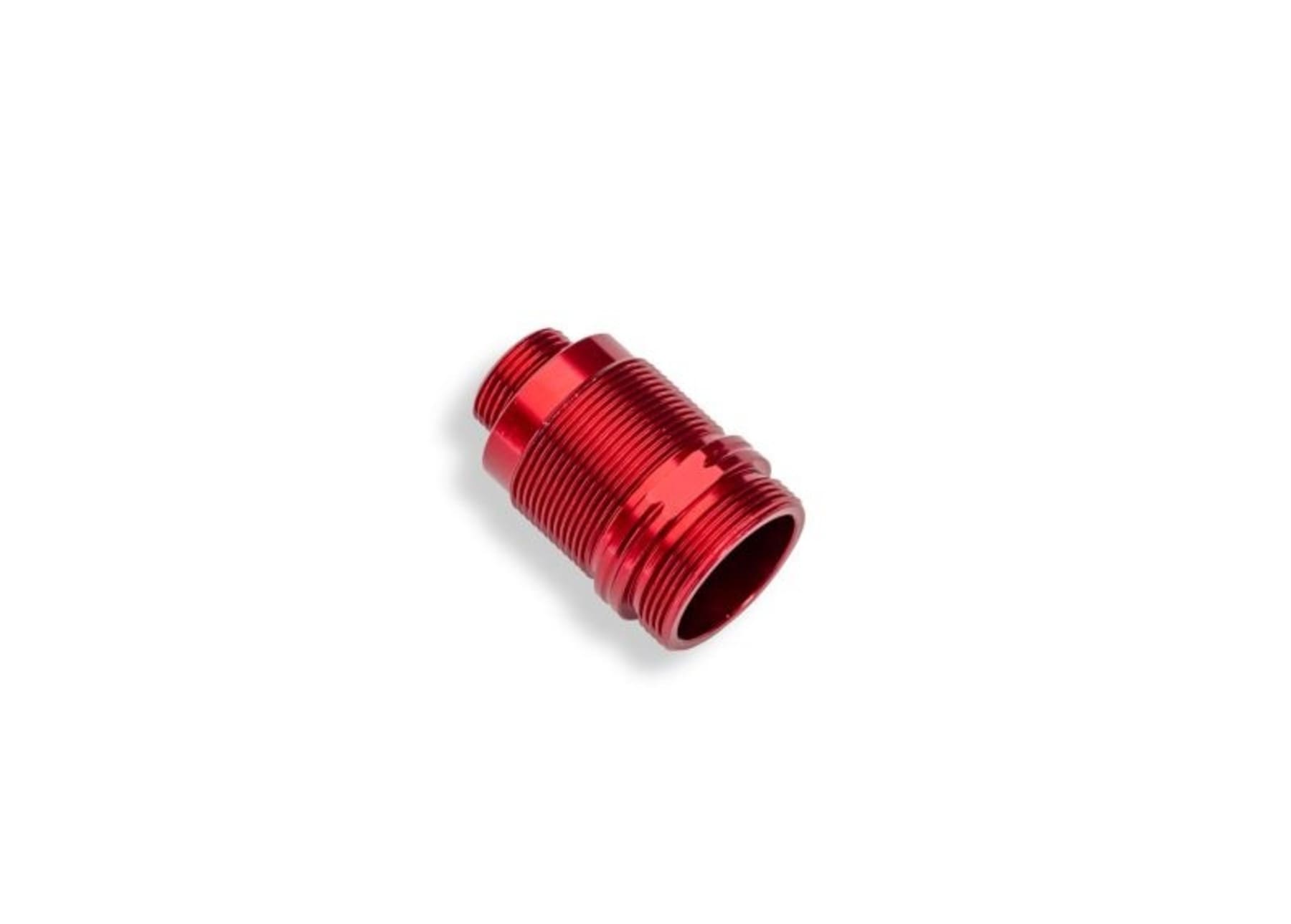 Mini GTR Alu-Daempfer-Gehaeuse kurz rot fuer Mini Slash 4x4 _ andere fuer RC Modelle