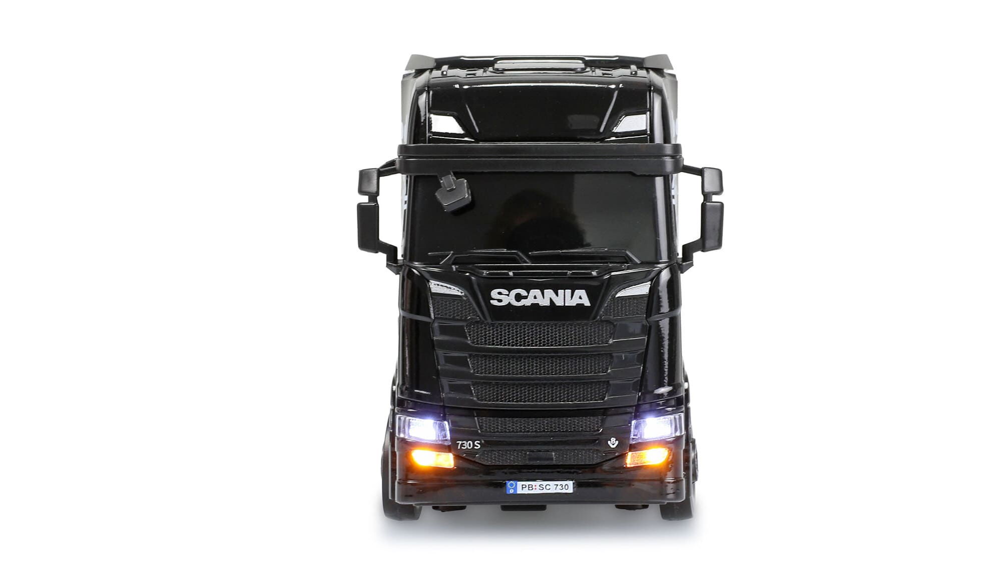 Amewi Mini Scania 730 S Kofferauflieger 4WD 1_64 RTR RC LKW Schwarz