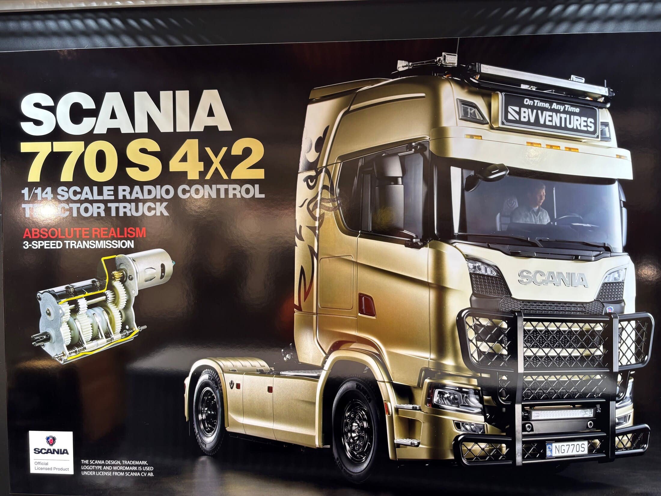 Tamiya Scania 770 S 4x2 RC-Truck im Massstab 1_14