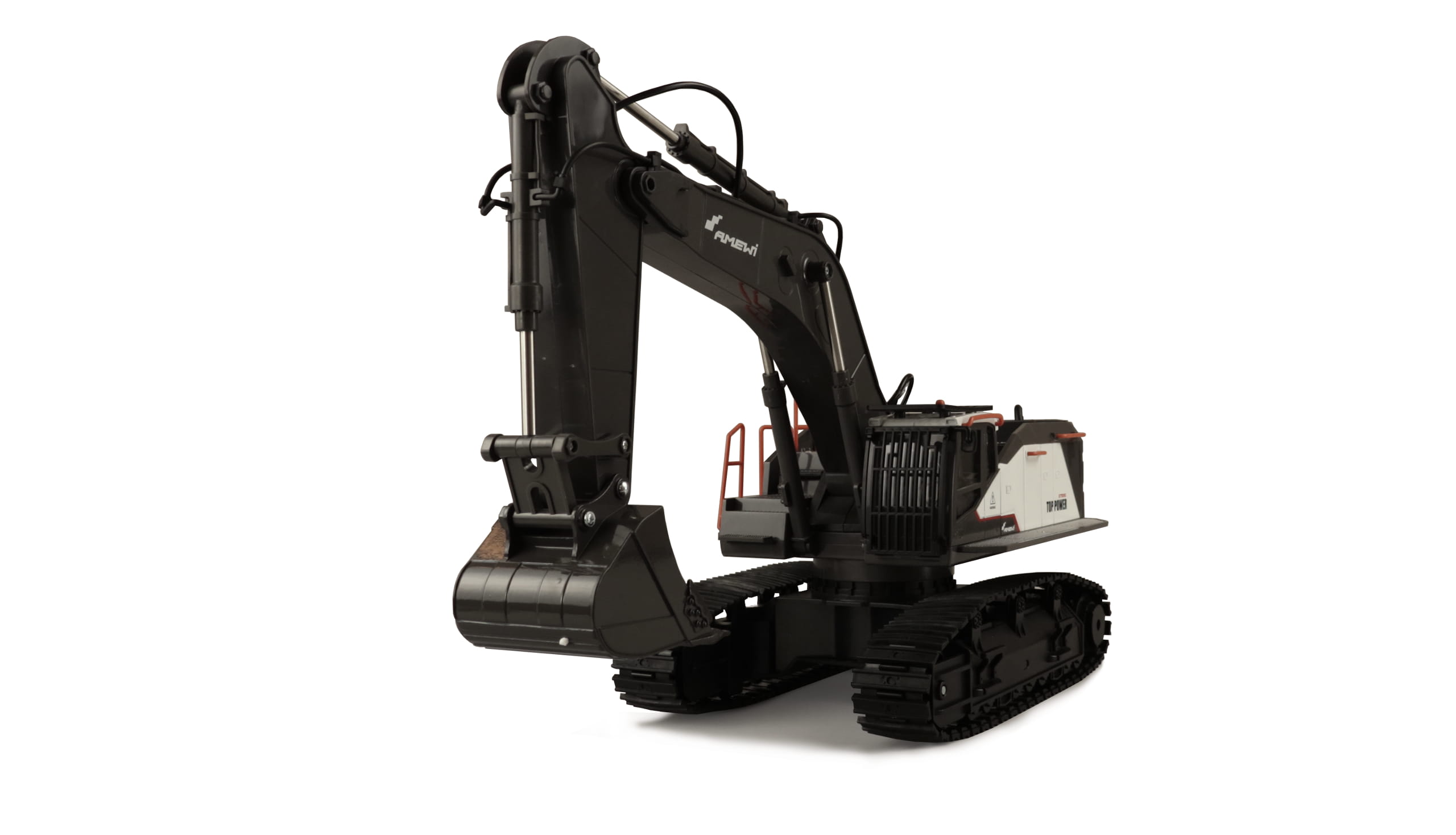 Amewi ACV730 Raupenbagger 1_14 RTR weiss