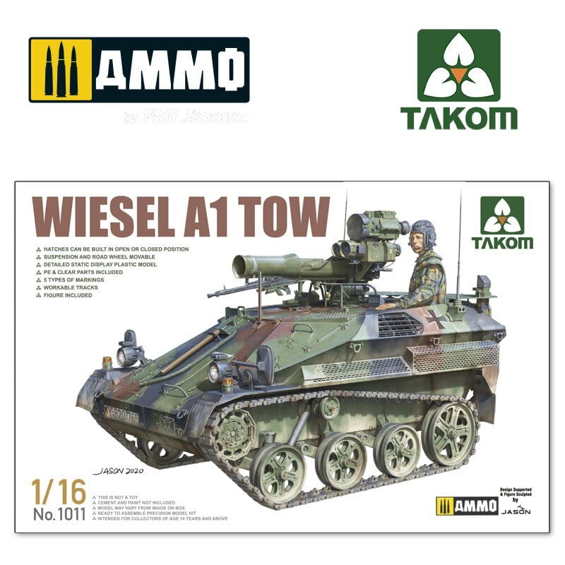 Torro 1_16 Modell Bausatz Wiesel A1 TOW - RC-Zubehoer