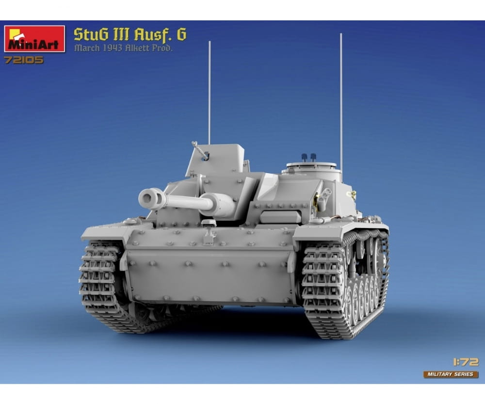 MiniArt 1:72 StuG III Ausf. G Prod. M Plastik Modellbausatz