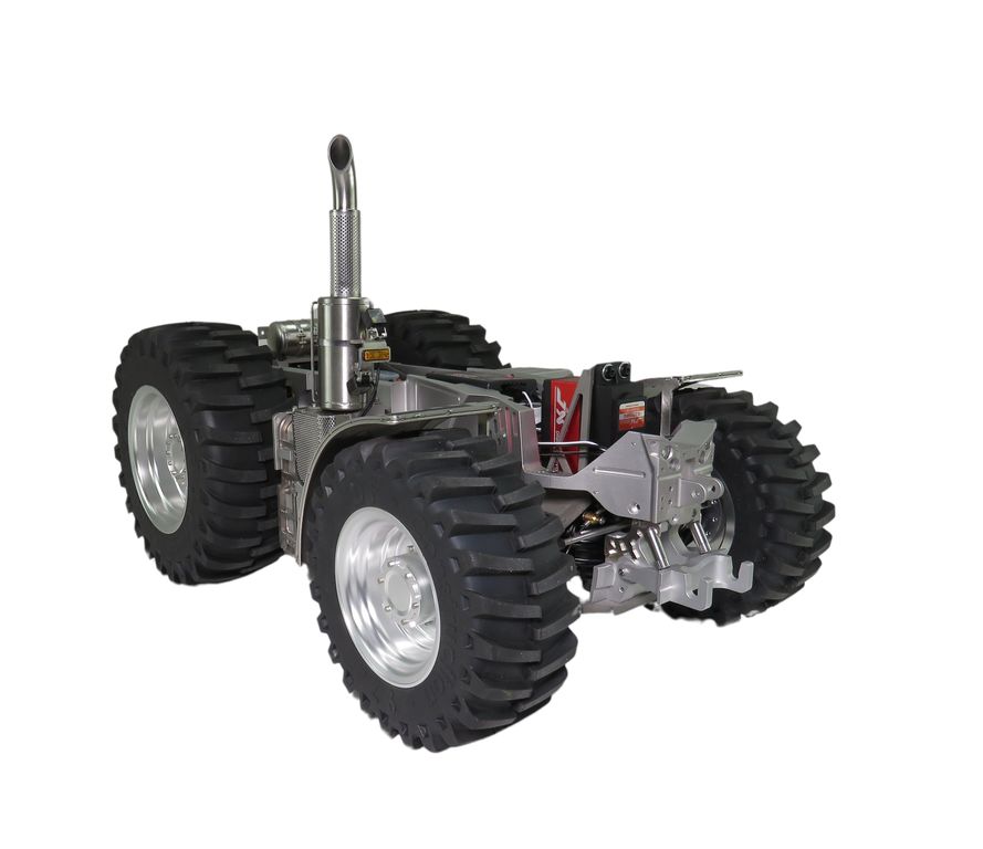 Lesu 1_16 Traktor-Fahrgestell 4x4 Bausatz fuer Bruder-Traktor - RC-Zubehoer