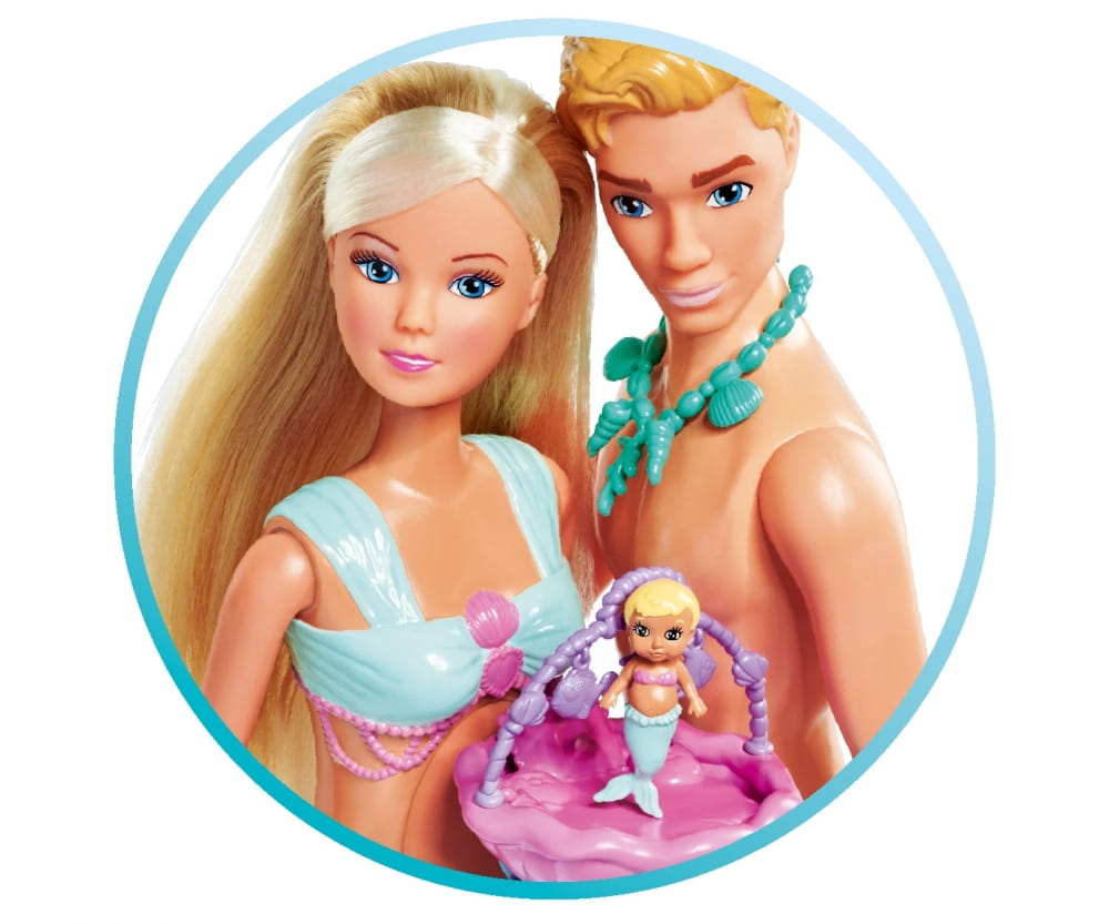 Simba Toys Steffi Love Mermaid Family