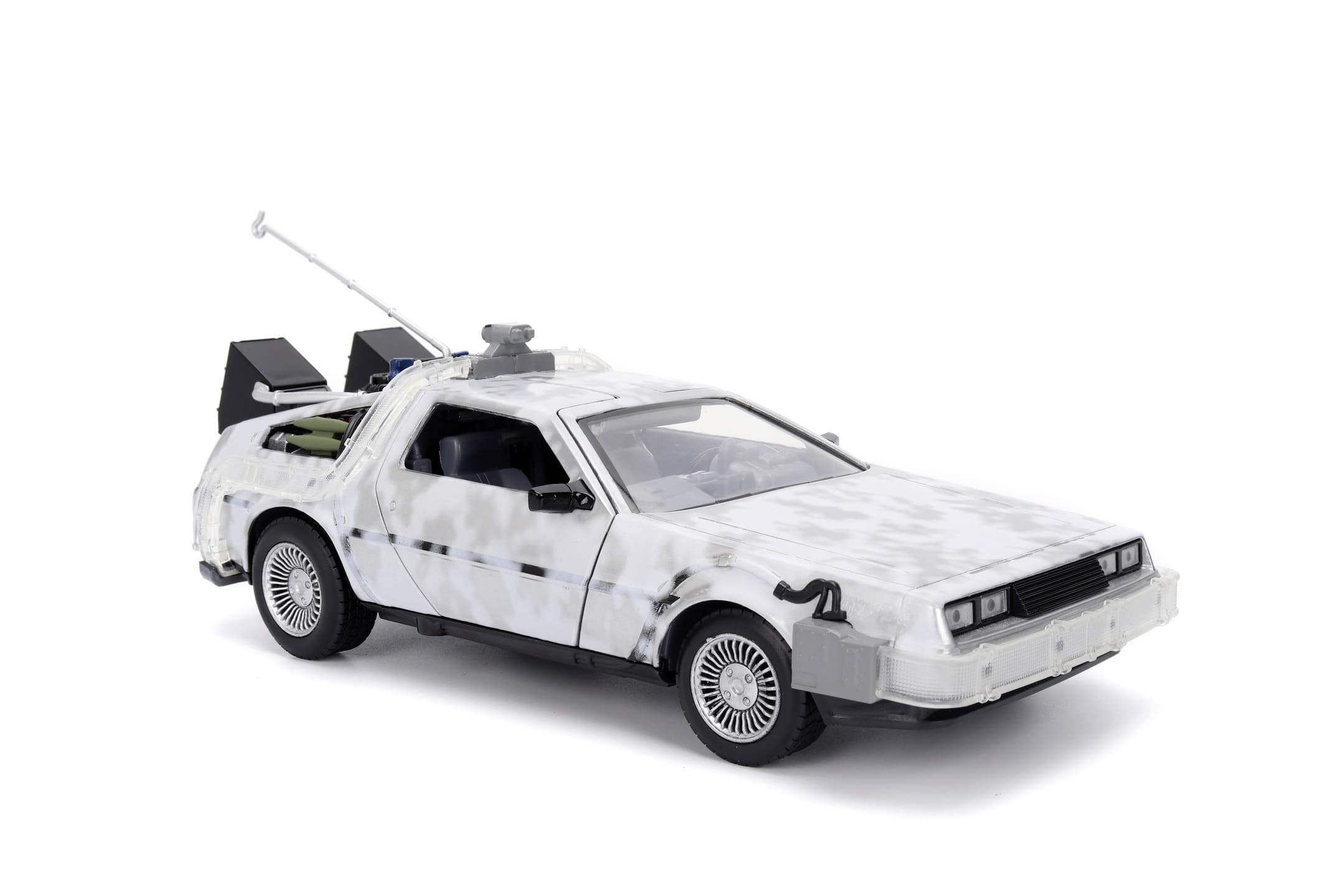 Jada Toys Delorean Time Machine Frost im Massstab 1_24 - Zurueck in die Zukunft