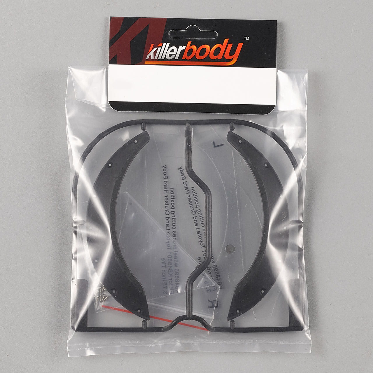 Killerbody Kotfluegelverbreiterung vorne fuer 3.75_ Reifen LC70 - RC-Zubehoer