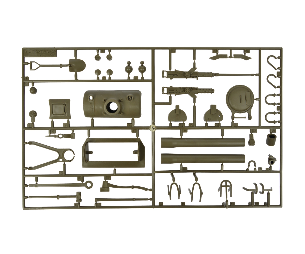 Tamiya A-Teile A1-A33 Werkzeug M4 Sherman 56014 - RC-Zubehoer