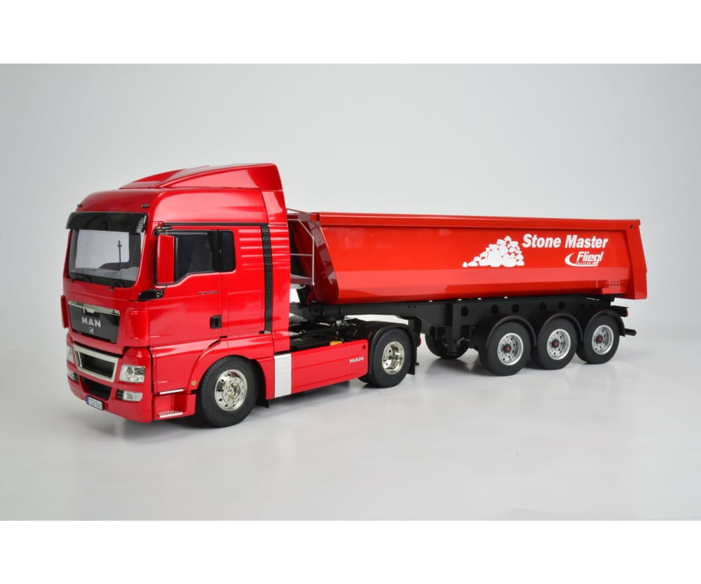 Carson 3-Achs Muldenkipper Fliegl Stone Master Modellbausatz