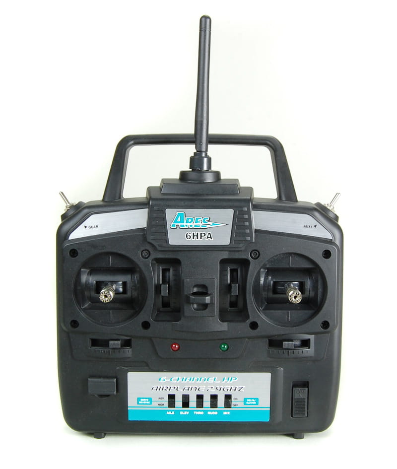 Robitronic 6HPA 6-Channel HP Airplane Transmitter, Mode 2: Gamma 370