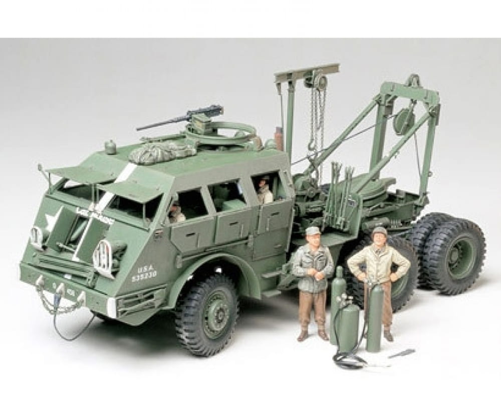 Tamiya US M26 Bergefahrzeug gepanzert 1_35 Plastik Modellbau Militaer Bausatz - RC-Zubehoer