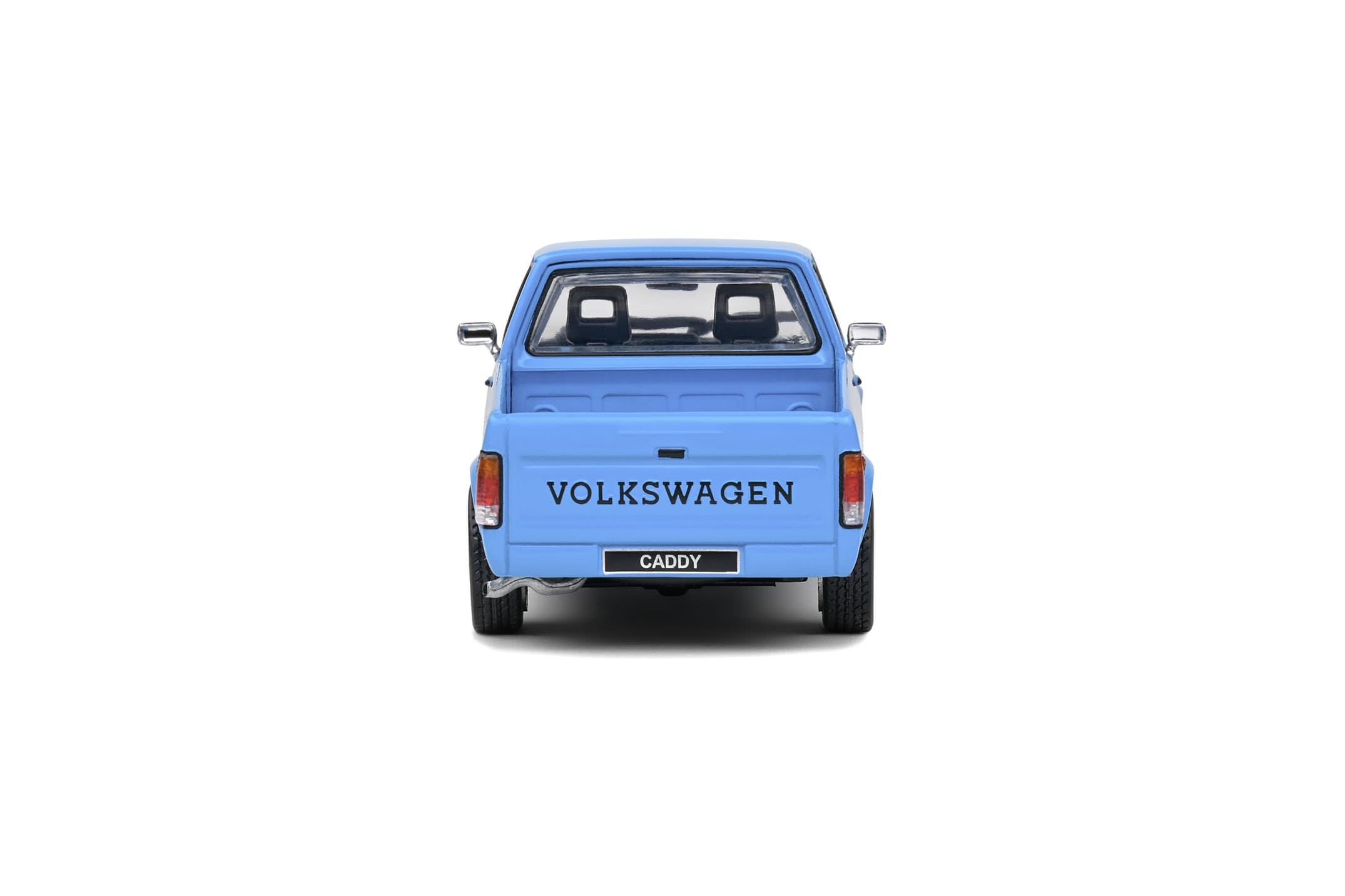 Solido 1_43 VW Caddy Pick Up Miami Blue Modellauto 1990