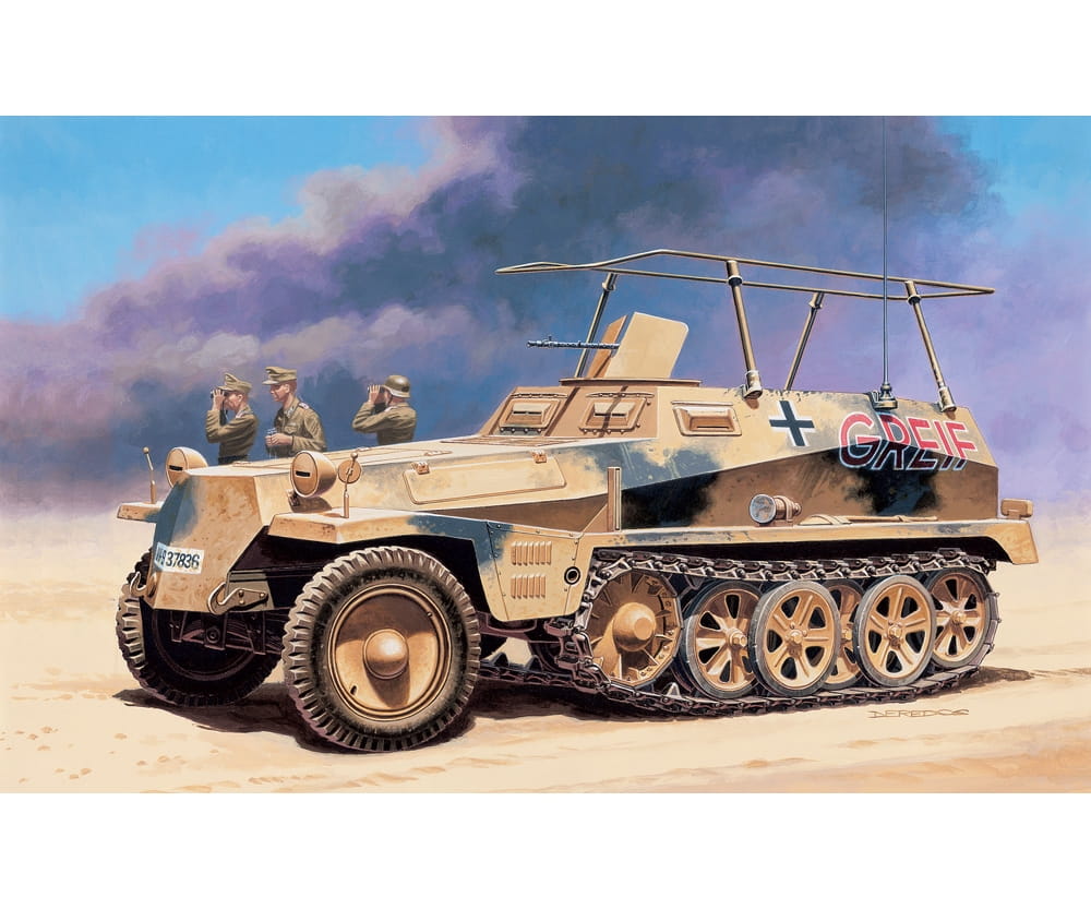 Italeri 1:72 Sd. Kfz 250/3 Plastik Modellbau