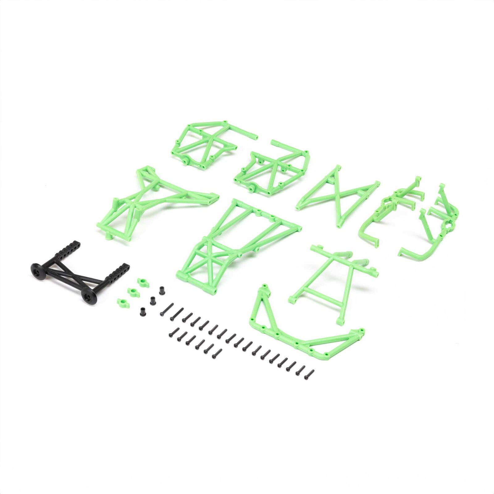 Losi Cage Set Complete Green_ Mini LMT - RC-Zubehoer
