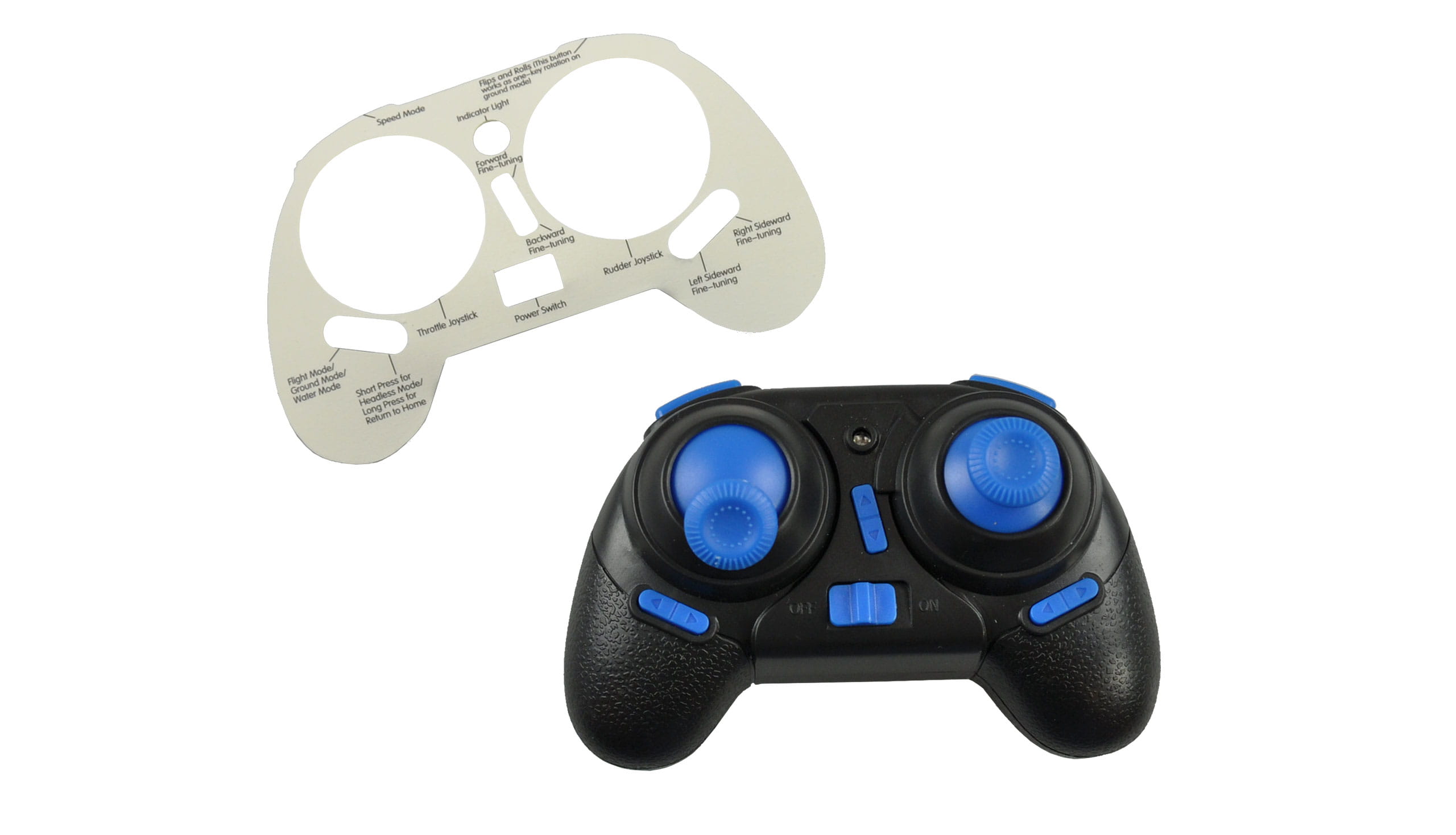 Amewi Trix 3-in-1 Drohne blau fuer Wasser_ Boden und Luft