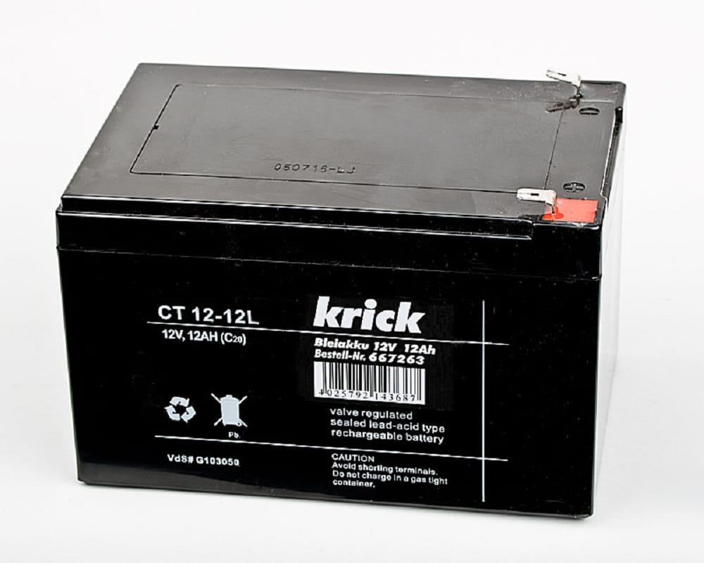 Krick Bleiakku 12V / 12Ah Krick Bleiakku 12V / 12Ah