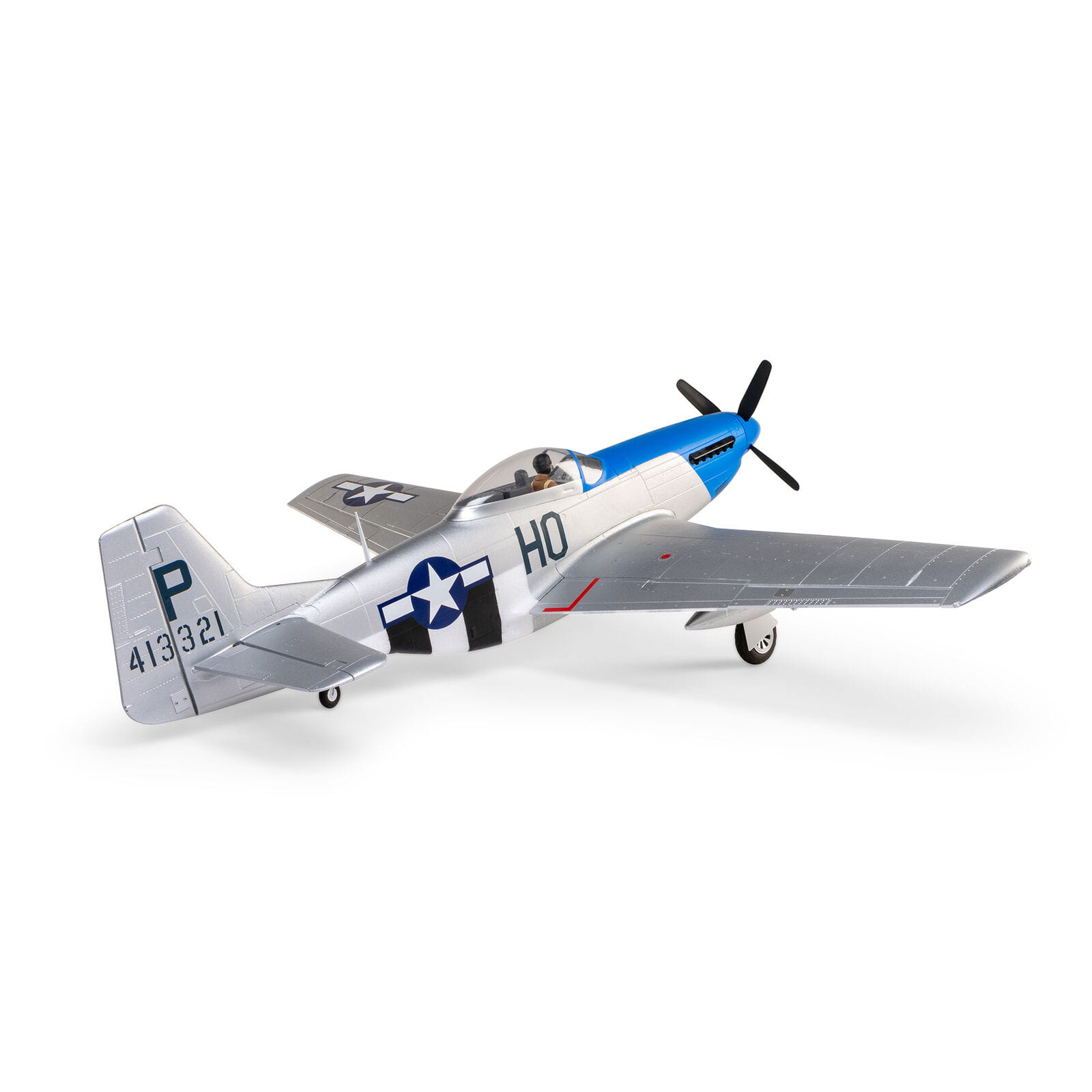 E-flite P-51D Mustang 1.2m BNF Basic mit AS3X und SAFE Select
