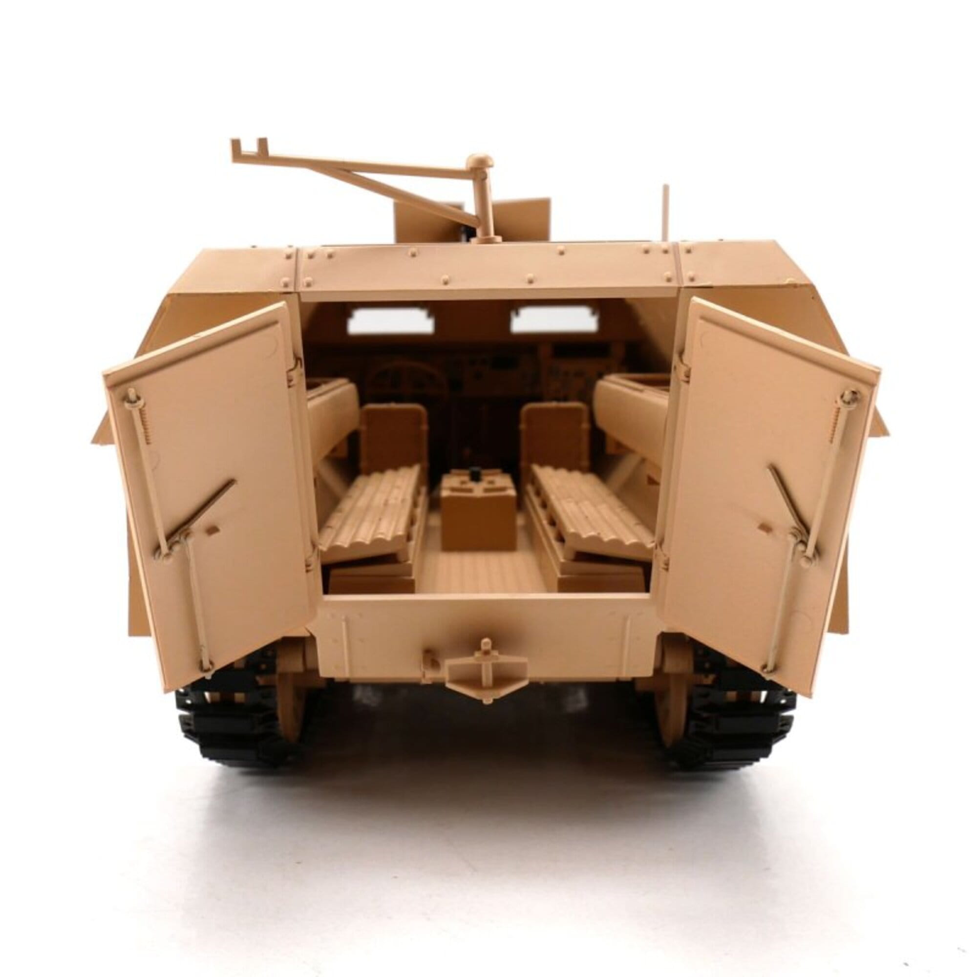 Torro 1_16 RC Modell Sd_ Kfz_ 251_1 Ausf. D in sandfarbe mit funktionalen Details