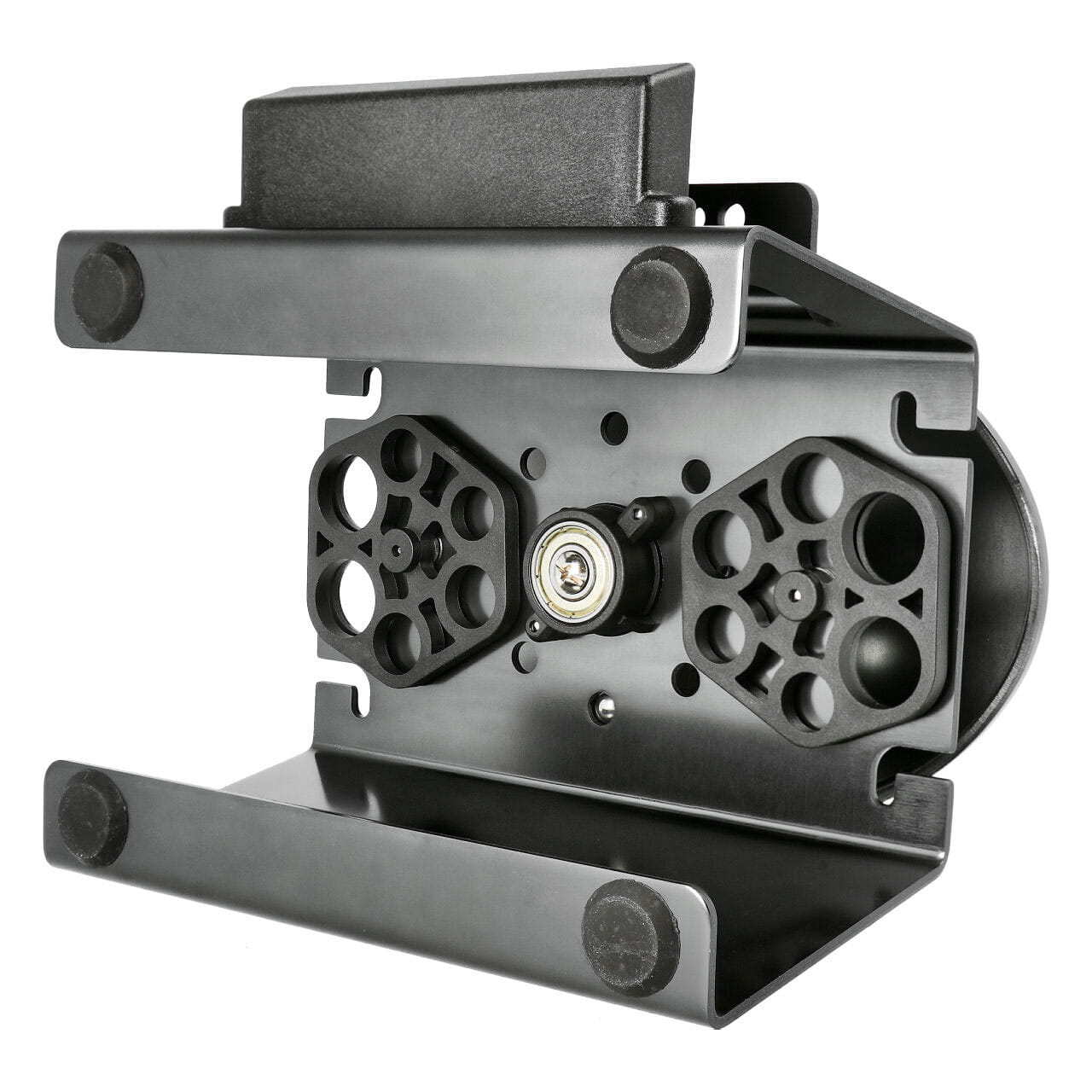 Robitronic Auto Montagestand 1_8 grau _drehbar - fixierbar_ - RC-Zubehoer