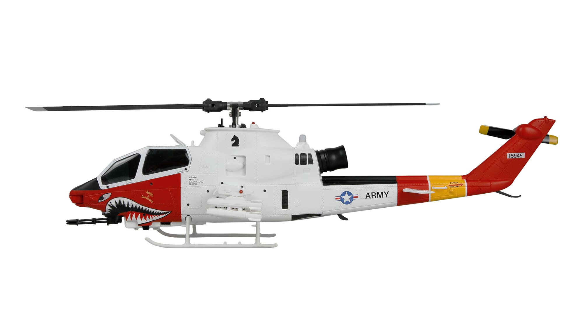 Amewi RC Bell AH-1 Arctic Cobra Helikopter 6-Kanal 3D 6G