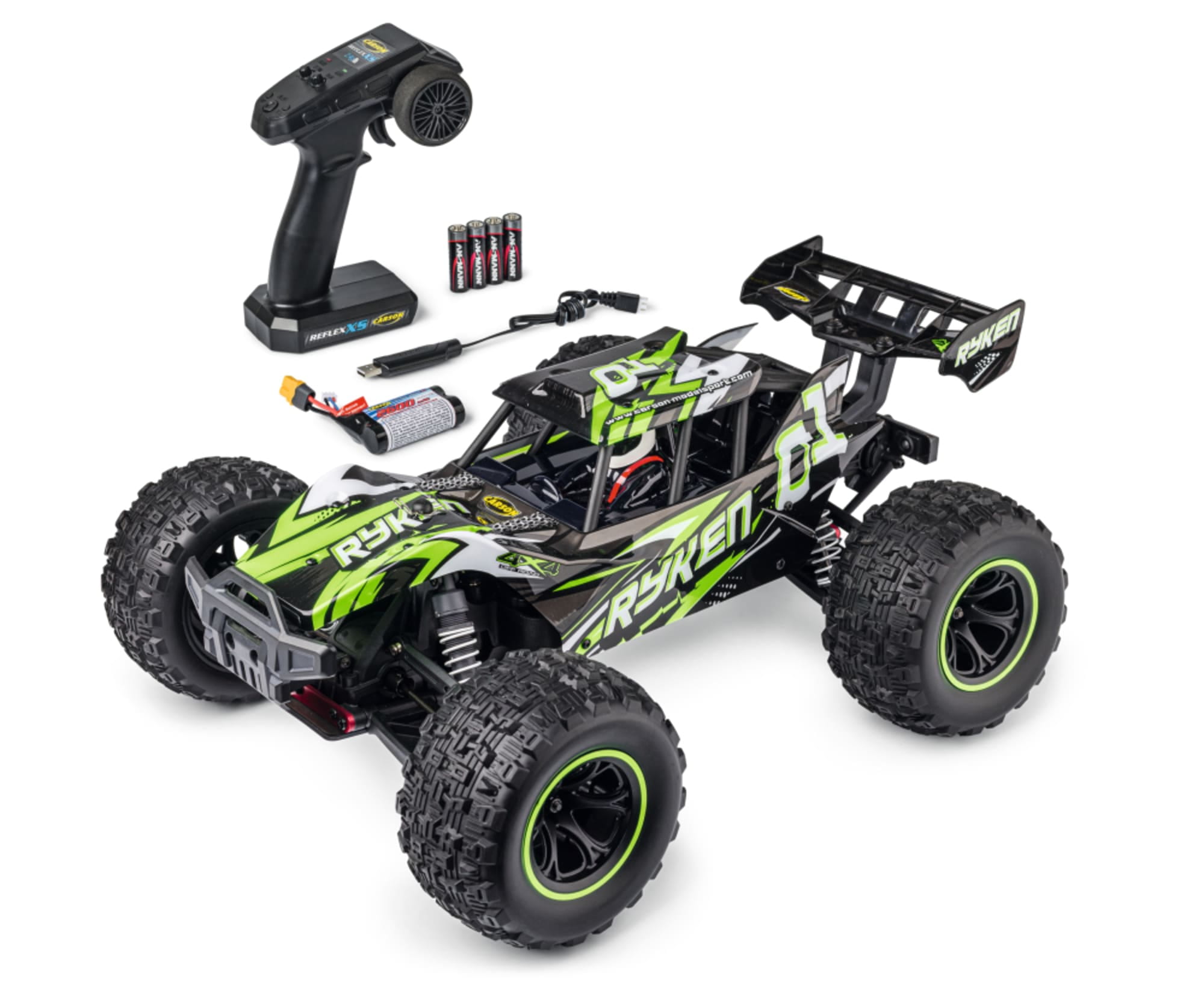 Carson XS Ryken RC Buggy 1_10 4WD gruen