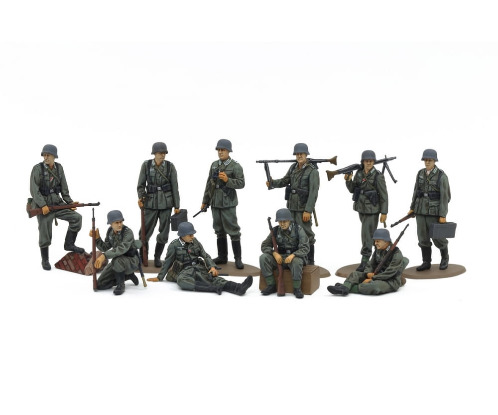 Tamiya 1:48 Fig.-Set Dt. Infanterie (10)