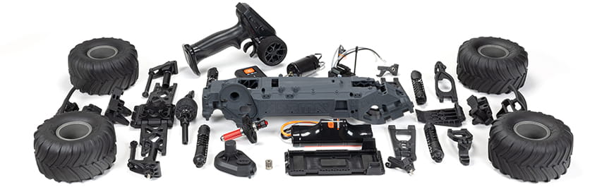 ARRMA Gorgon MT RTA 1_10 Monster Truck mit Akku arrma gorgon MT 2WD RTA-Bausatz mit Akku und Ladegeraet