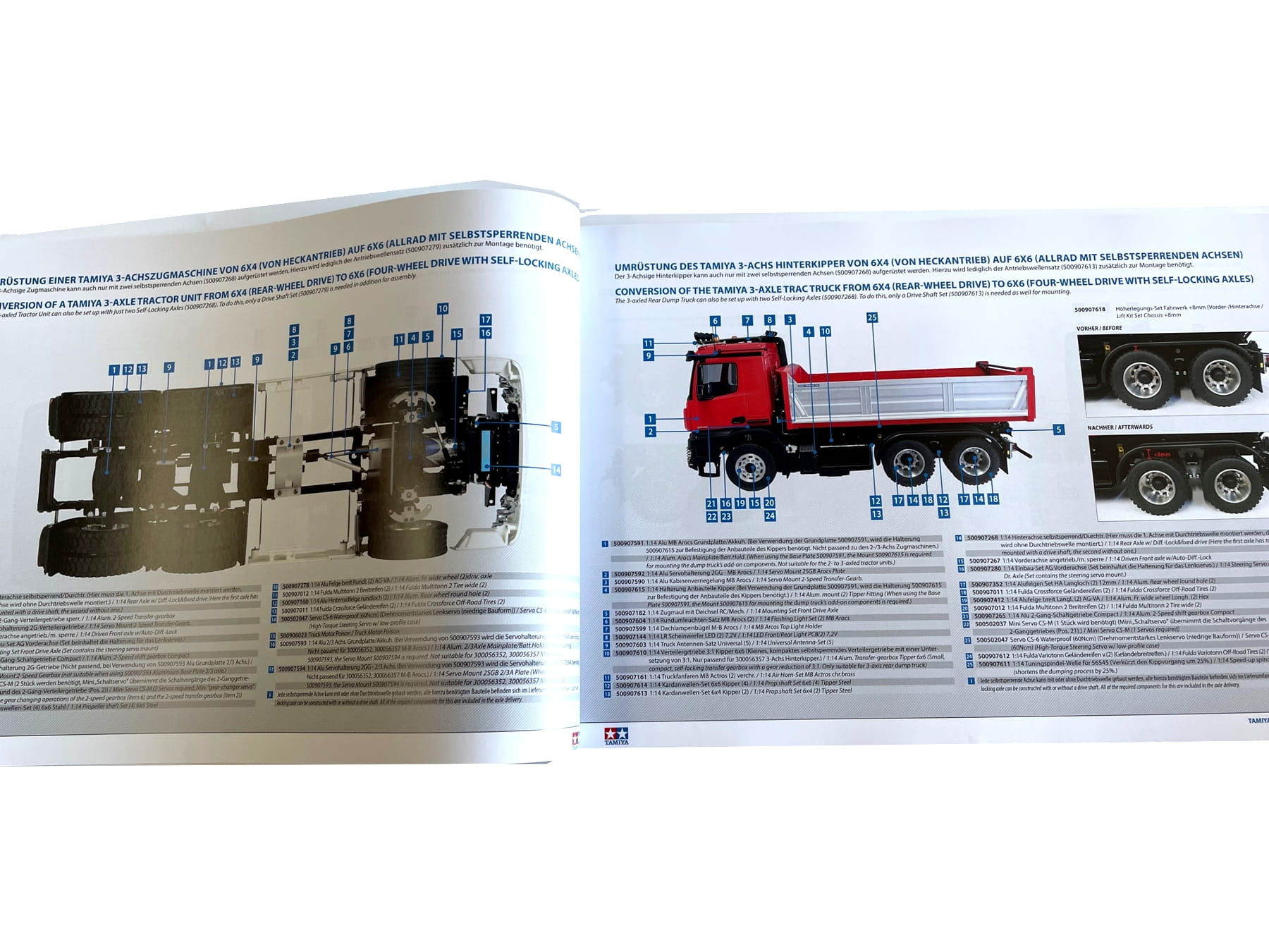 Tamiya - Carson Truck Katalog Vol. No 05 über 130 Seiten