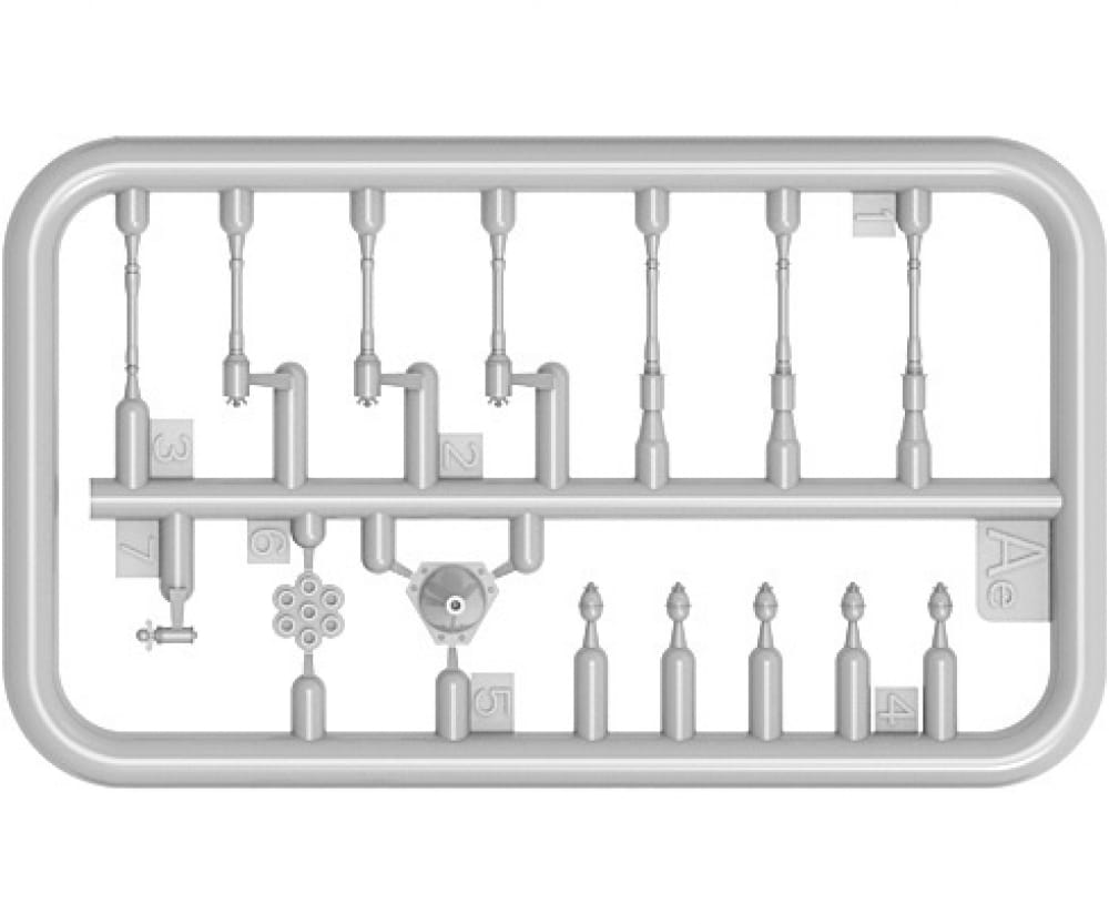 Plastikmodellbau von Miniart 1-35 dt granaten minen set