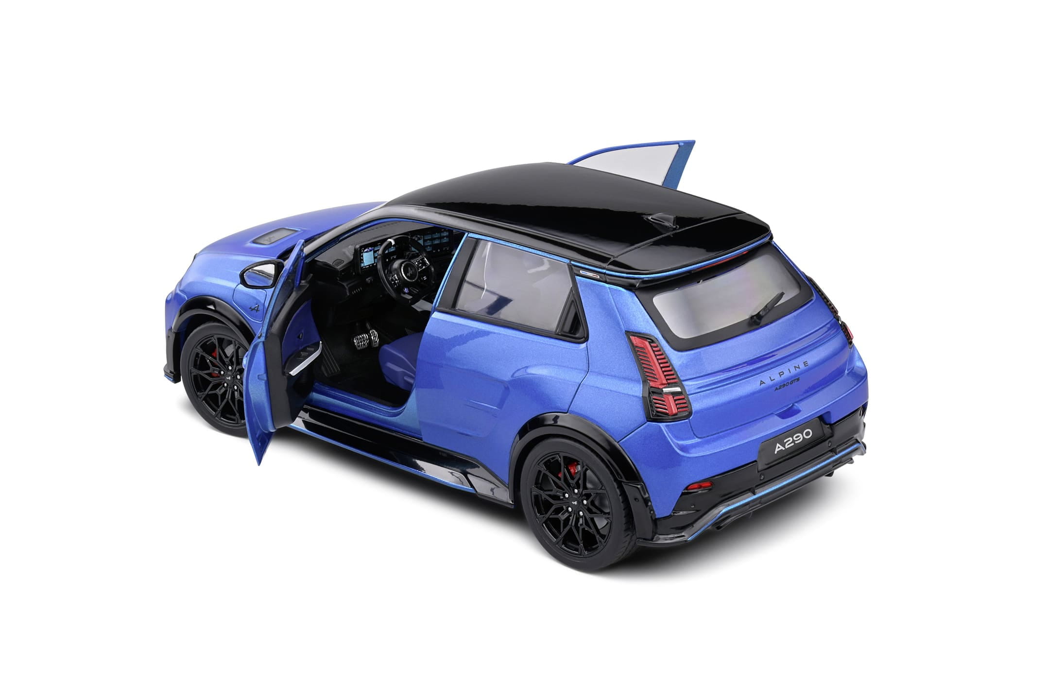 Alpine A290 GTS 1_18 Modellauto blau - Detailgetreue Nachbildung