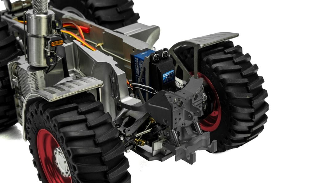 Lesu 1_16 Traktor-Fahrgestell 4x4 Montiert fuer Bruder-Traktor - RC-Zubehoer