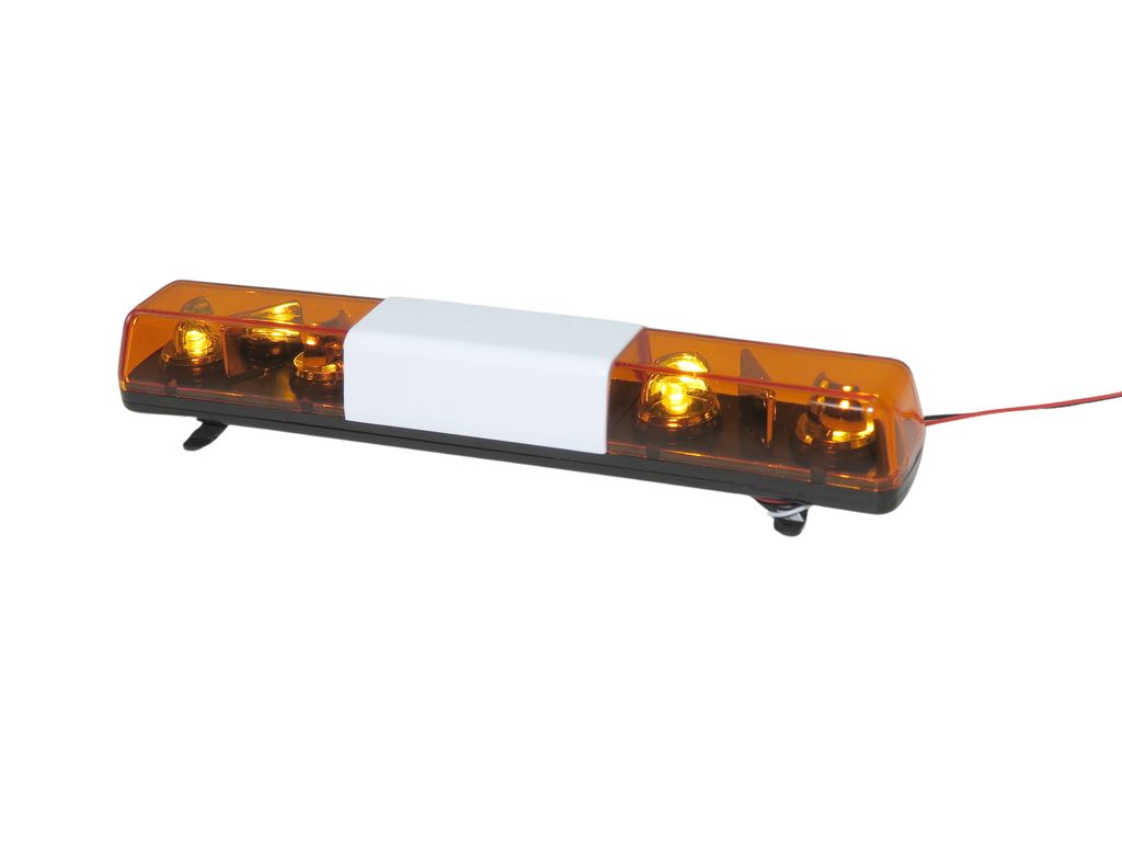 ScaleClub 1_14 Leuchtbalken gelb mit 4x beweglichen Reflektor - RC-Zubehoer