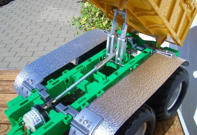 Lesu 1:16/1:14 Spindelmechanik für Kippfahrzeuge aus Metall