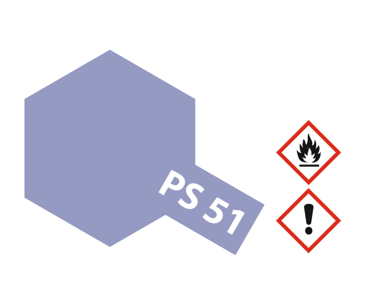 Tamiya PS-51 Purple Anodized Sprühfarbe 100ml für Polycarbonat ( Lexanfarbe )