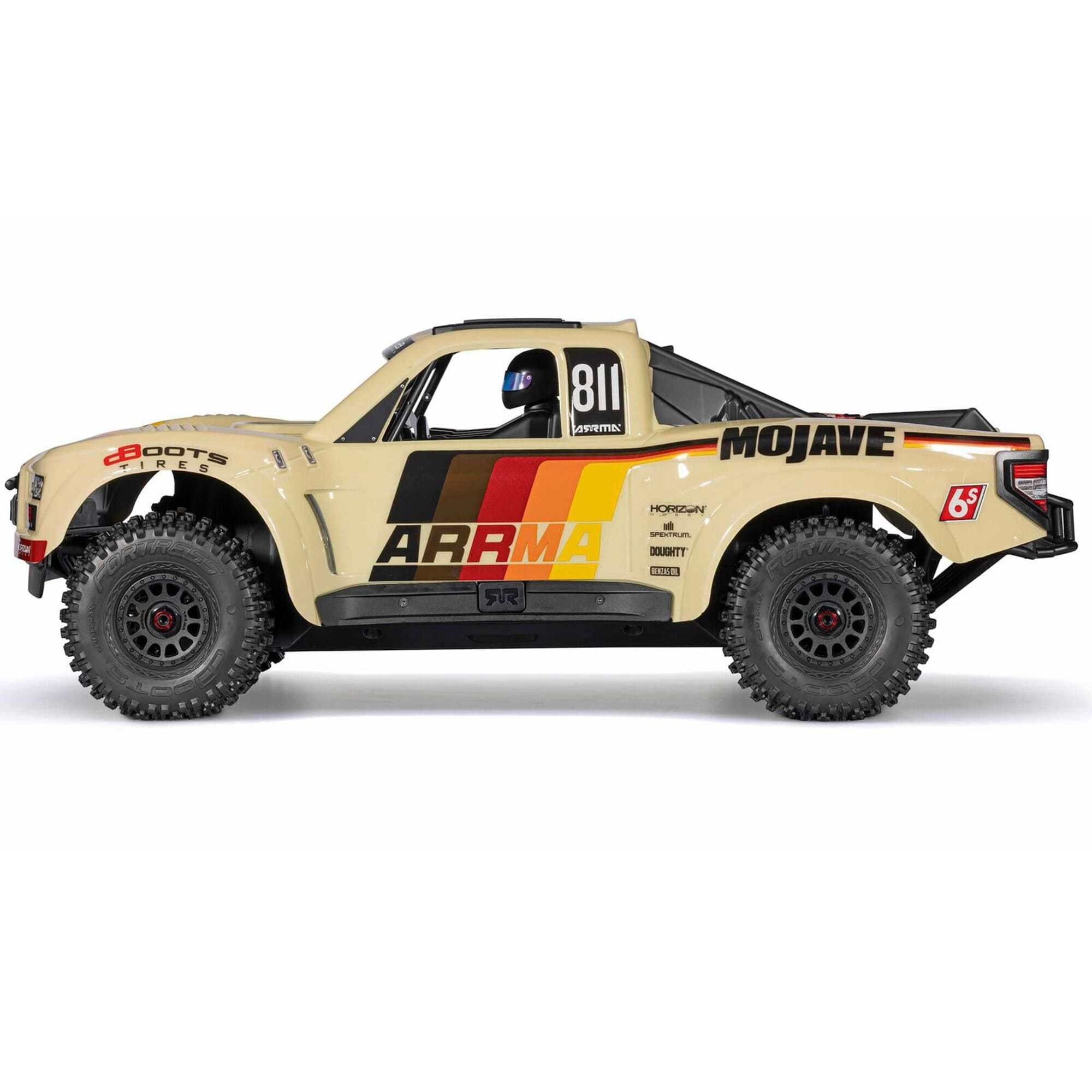 ARRMA MOJAVE 6S 4X4 RTR 1_7 Brushless Desert Truck Weiss