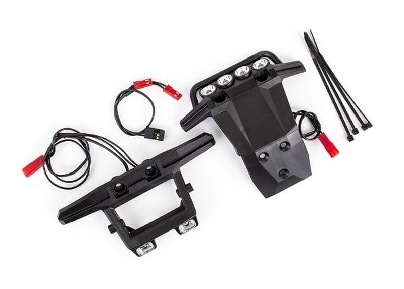 Traxxas LED Licht-Set komplett _mit Bumper v_h _ BEC Y-Kabel_ - RC-Zubehoer
