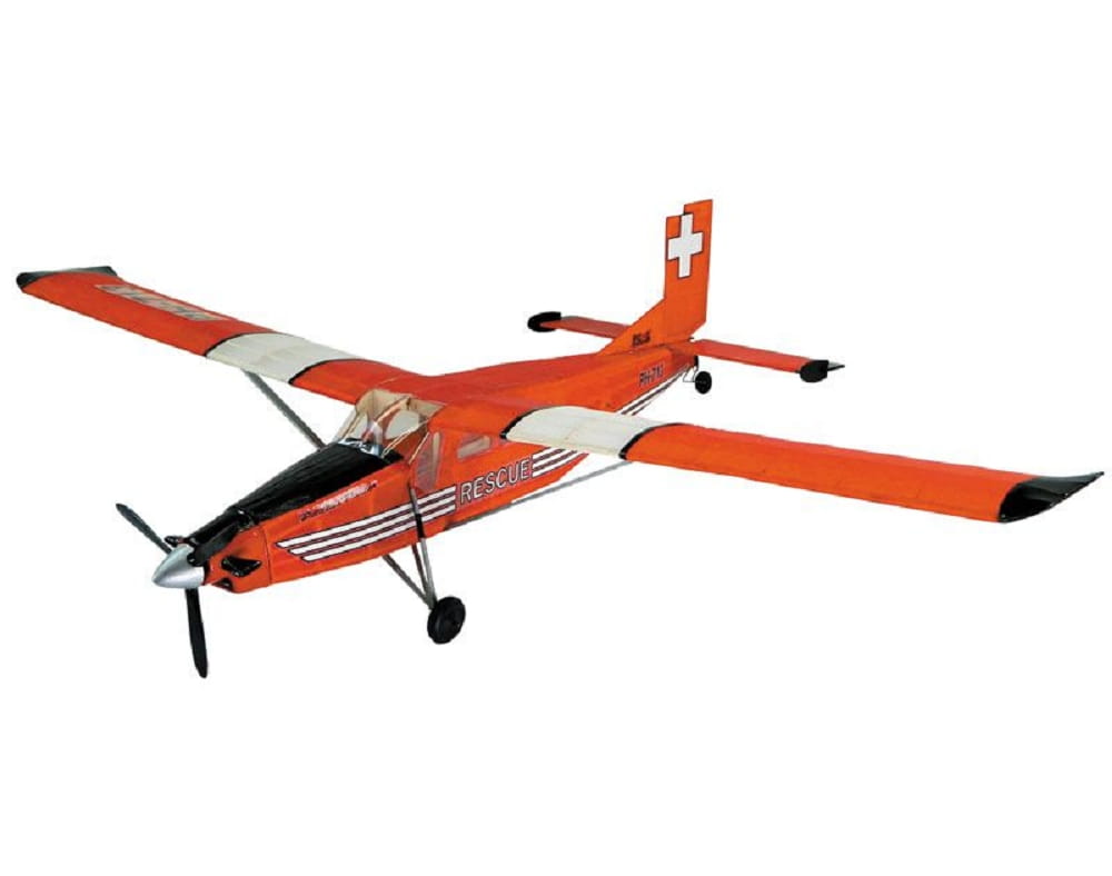 Guillow's Freiflugmodell PC6 Porter 1:24 Wurfgleiter Balsabausatz Guillow's Freiflugmodell PC6 Porter 1:24 Wurfgleiter Balsabausatz