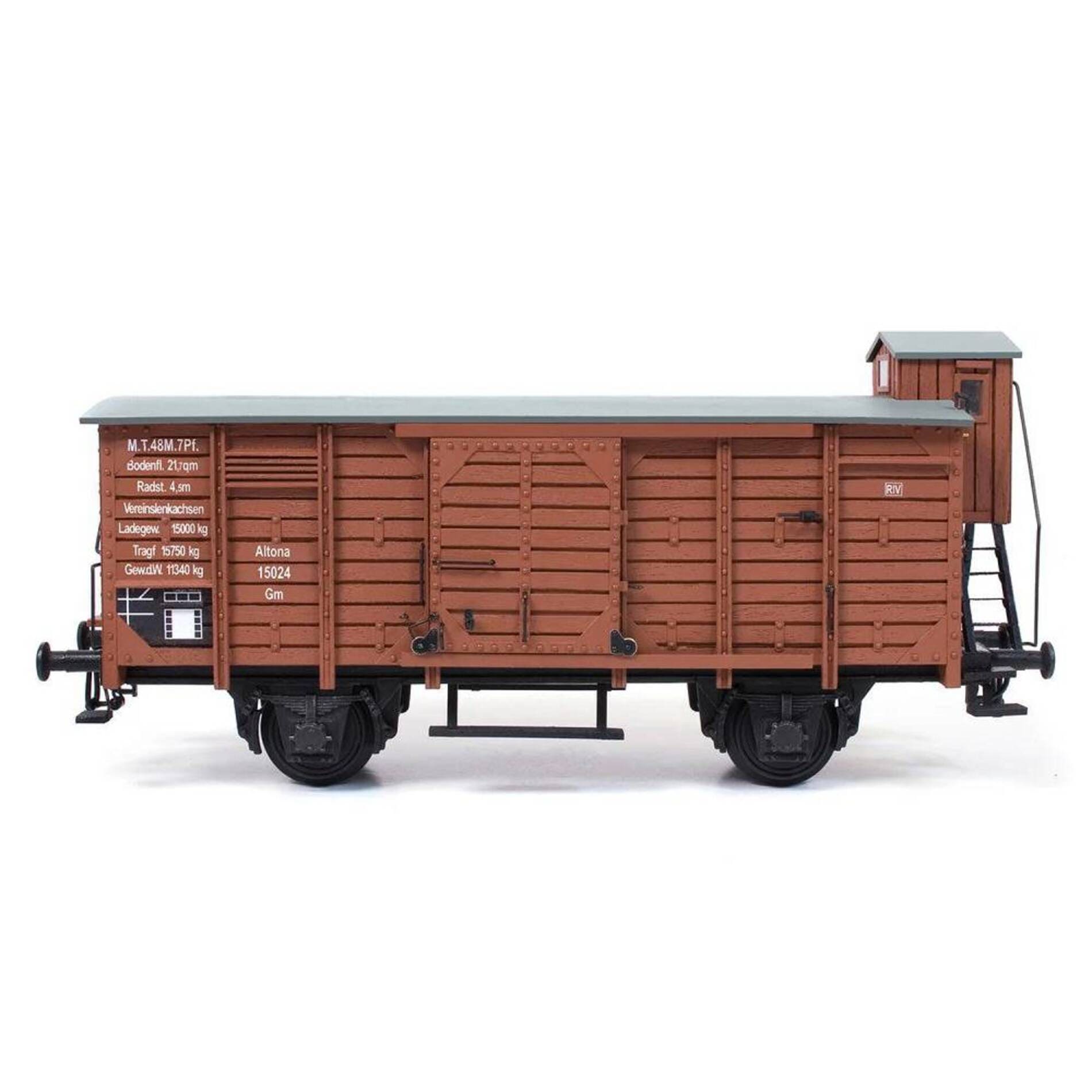 OcCre Gepäckwagen Standmodellbausatz 1:32