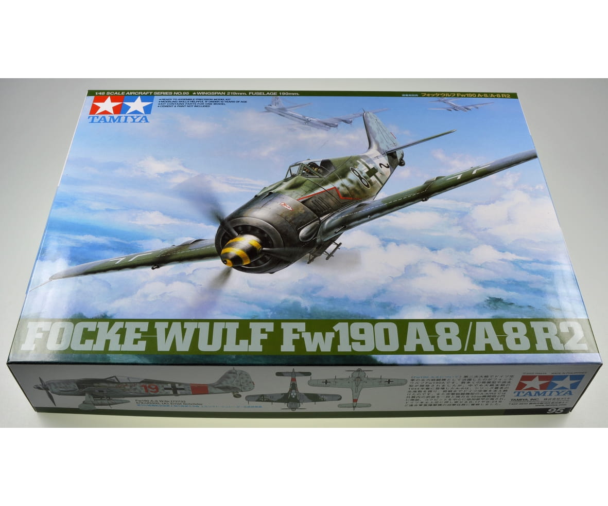 Tamiya 1:48 WWII Dt.Focke Wulf Fw190 A-8/A-8R2 Tamiya 1:48 WWII Dt.Focke Wulf Fw190 A-8/A-8R2
