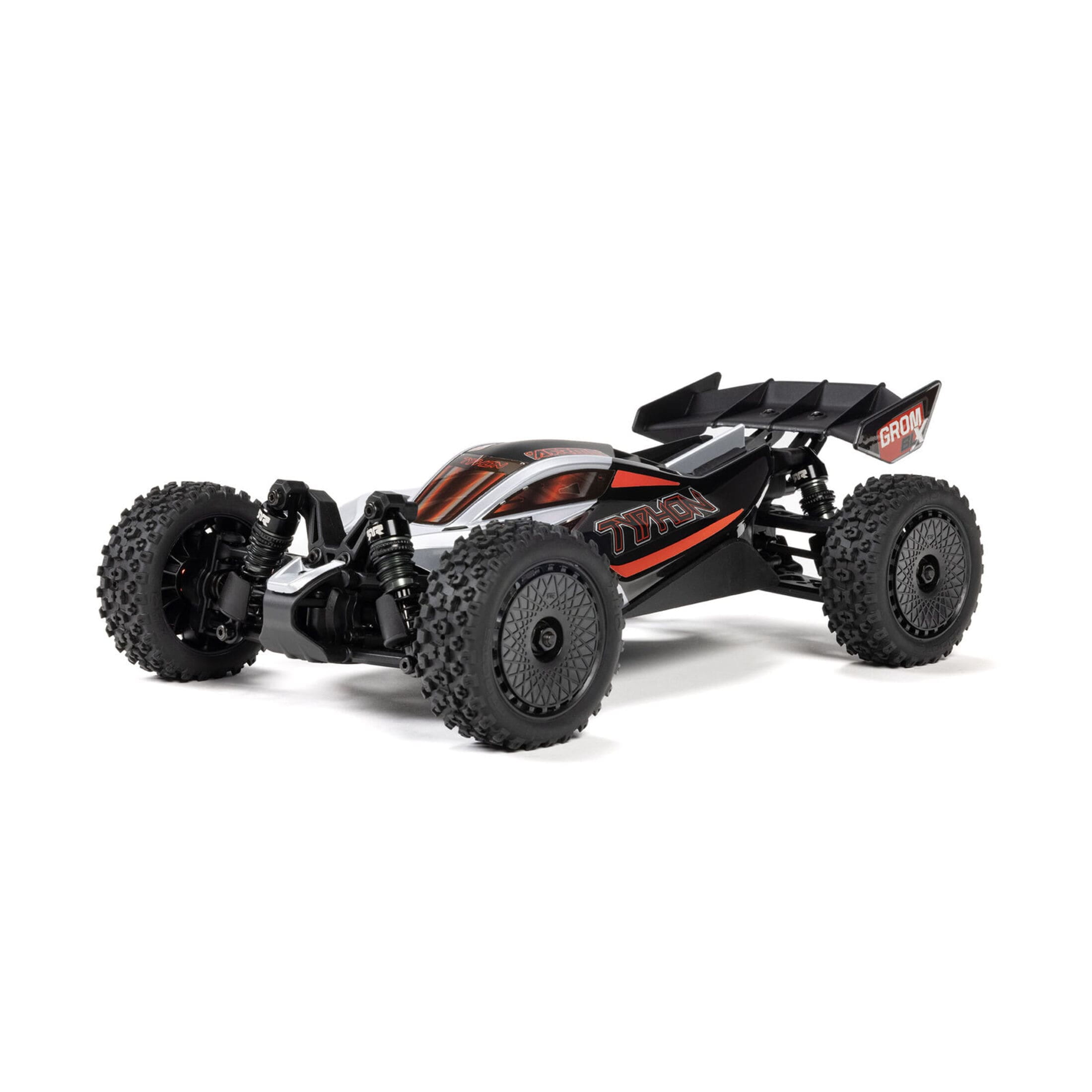 ARRMA RC Buggy Typhon Grom 223S Small Brushless RTR Silber arrma-typhon-grom-small-223s-brushless-elektro-buggy-rtr-silber