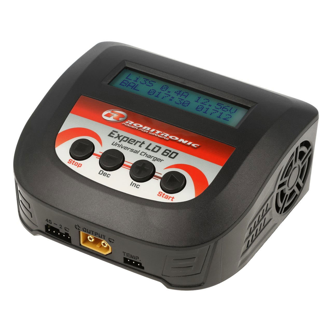 Robitronic Expert LD 60 Ladegerät LiPo 2-4s 6A 60W