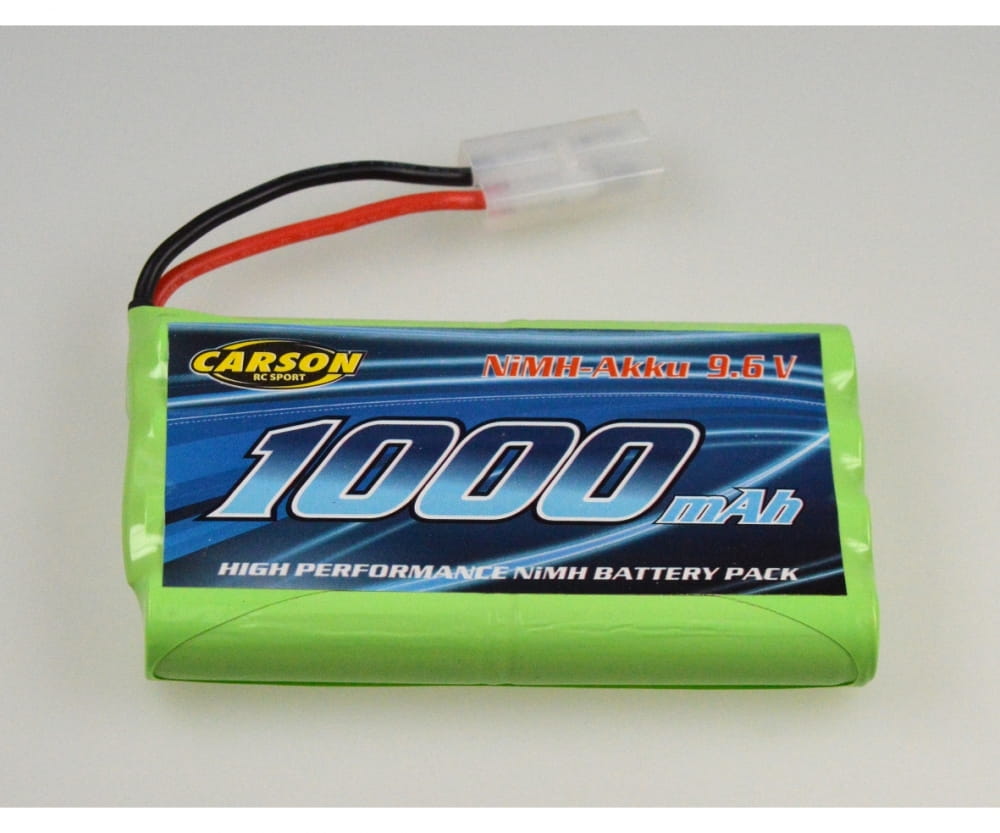 Carson Ersatzakku NIMH 9_6V 1000MAH Tam.Stecker - RC-Zubehoer