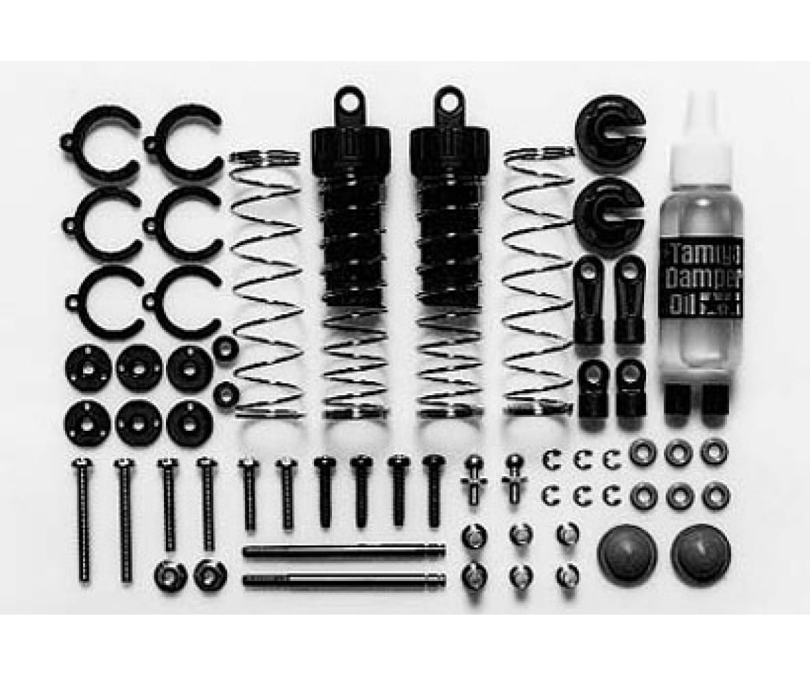 Tamiya C.V.A.II Öldruckstoßdämpfersatz kurz (2) Tamiya C_V_A.II Oeldruckstossdaempfersatz kurz _2_ - RC-Zubehoer