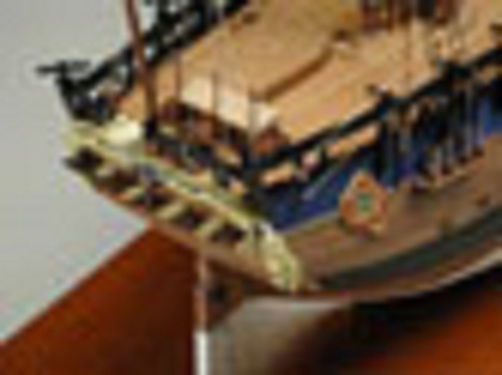 Endeavour H_M. Bark Modellbaukasten im Massstab 1_64 mit hochwertigen Holz- und Messingteilen