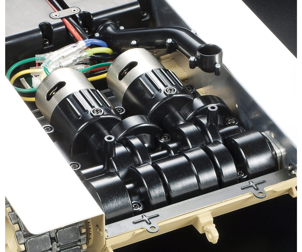 Tamiya RC Panzer US M1A2 Abrams Full Option 1:16 Bausatz Tamiya RC Panzer US M1A2 Abrams Full Option 1:16 Bausatz