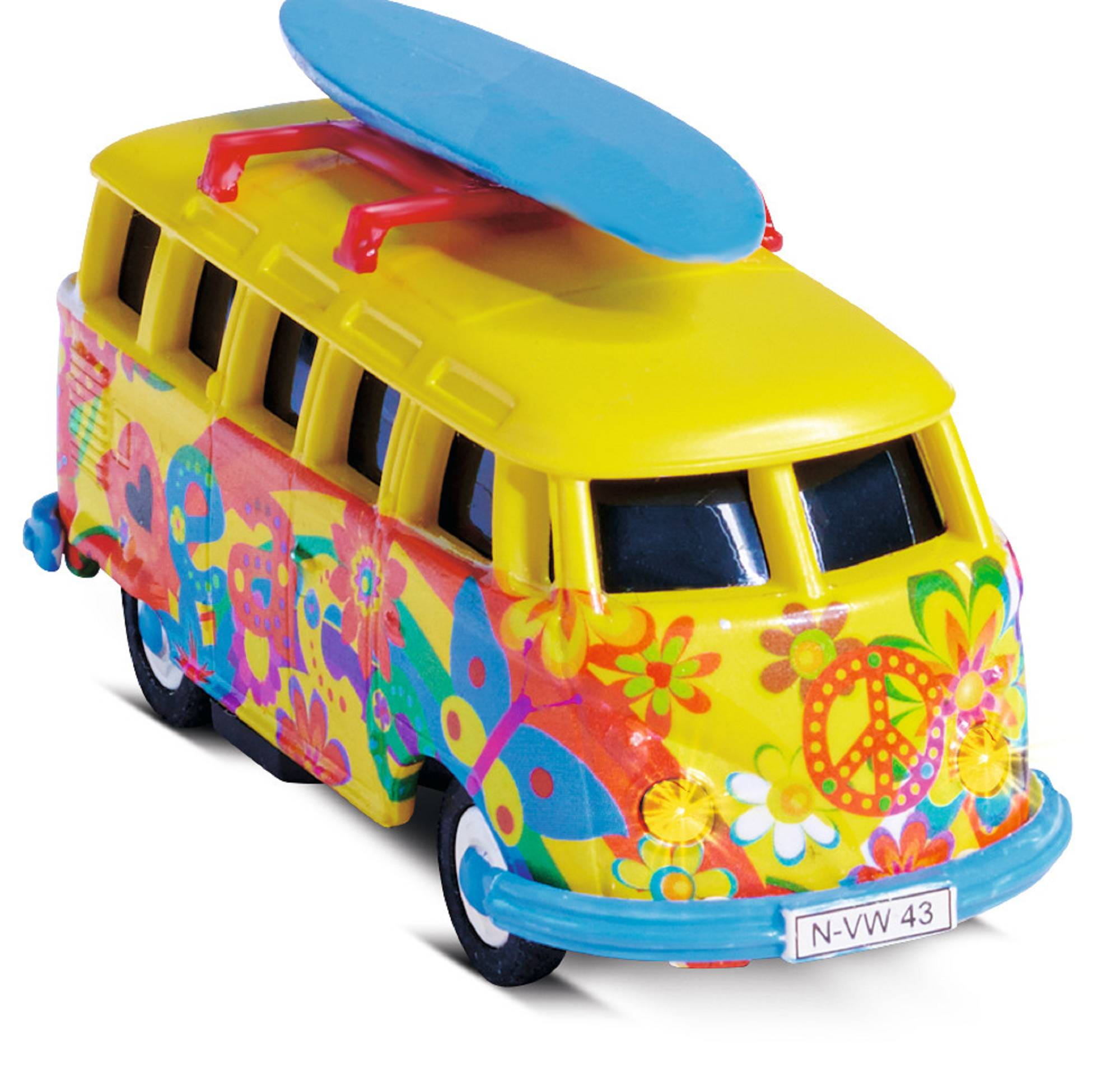 Carson H0 RC VW T1 Bus Flower Power